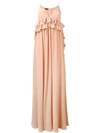 ROCHAS ruffled gown,DRYCLEANONLY