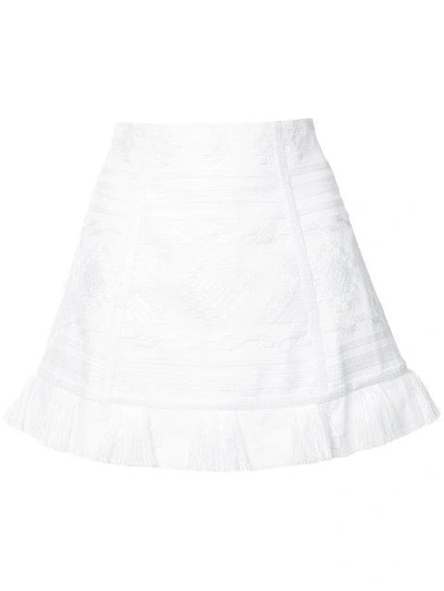 Shop Vita Kin Short-length Skirt - White