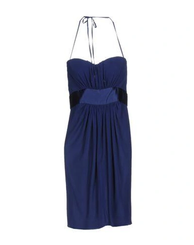 Blumarine Knee-length Dress In Blue