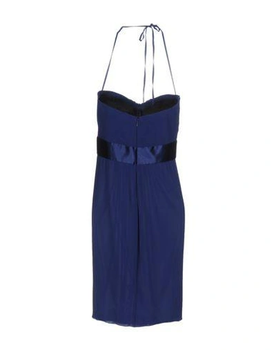 Shop Blumarine Knee-length Dress In Blue