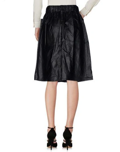 Shop Cheap Monday Knee Length Skirt In Black