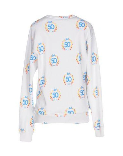 Shop Au Jour Le Jour Sweatshirts In White