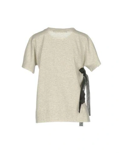 Shop Marni T-shirt In Light Grey