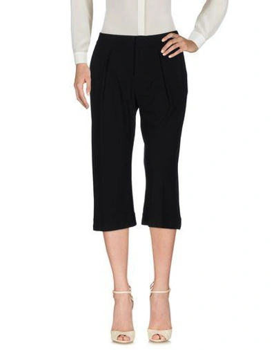 James Perse Cropped Pants & Culottes In Black