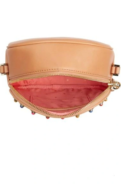 Shop Kate Spade Devoe Street Tinley Leather Crossbody Bag In Masala