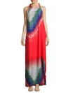 BAJA EAST Printed Halterneck Dress