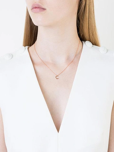 Shop Alinka Id Necklace In Metallic