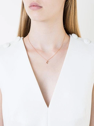 Shop Alinka Id Necklace In Metallic