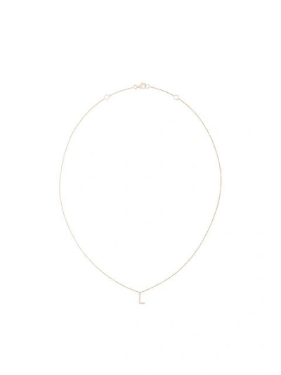 Shop Alinka Id Necklace In Metallic