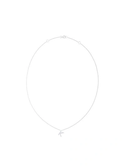 Shop Alinka Id Necklace In Metallic