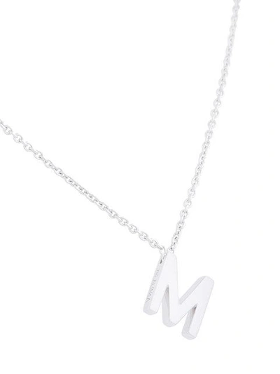 Shop Alinka Id Necklace In Metallic