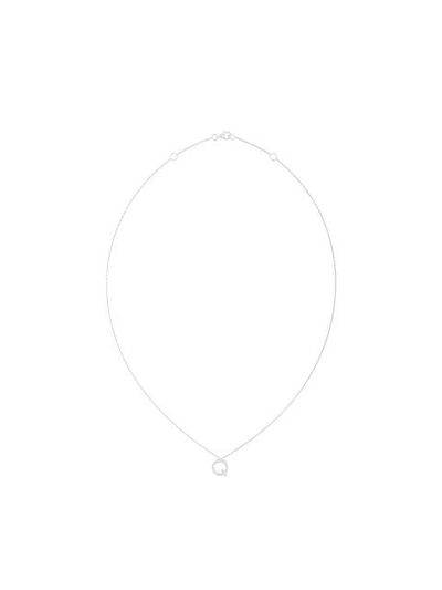 Shop Alinka Id Necklace In White Gold