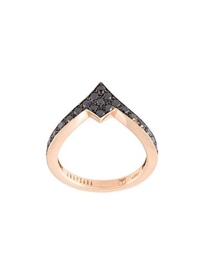 Shop Anapsara Pinky Black Diamond Ring