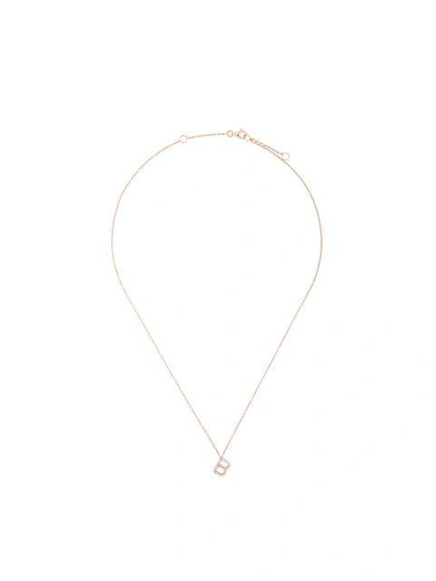 Shop Alinka Id Diamond Necklace In Metallic