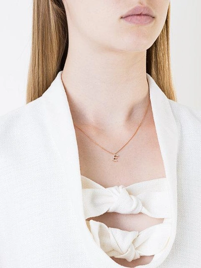 Shop Alinka Id Diamond Necklace In Metallic