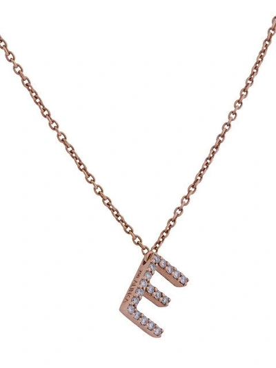 Shop Alinka Id Diamond Necklace In Metallic