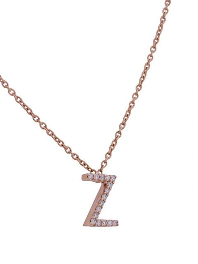 Shop Alinka Id Diamond Necklace In Metallic