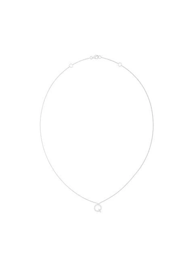 Shop Alinka Id Diamond Necklace In Metallic