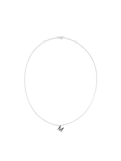 Shop Alinka 18kt ' Id' Weissgoldhalskette Mit Diamanten In White Gold