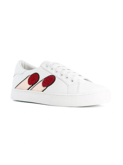 Shop Marc Jacobs Embroidered Sneakers