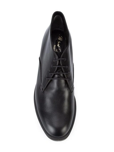 Shop Robert Clergerie Clergerie Limmy Short Boots - Black