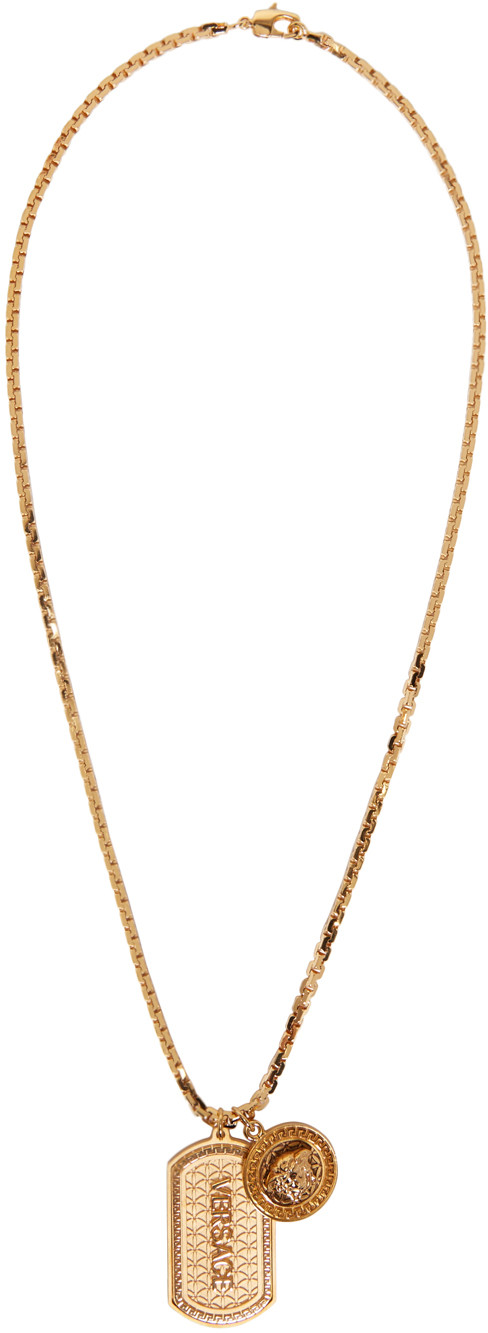 versace dog tag