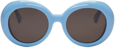 Shop Gentle Monster Blue Red Pocket Sunglasses In Sb1 Lilac