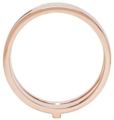 Shop Repossi Rose Gold Double Band Berbere Ring