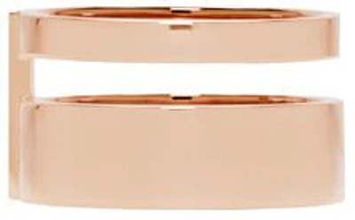 Rose Gold Double Band Berbere Ring