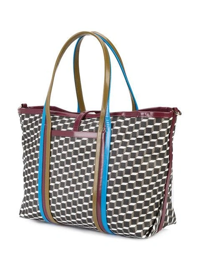 Shop Pierre Hardy Removable Shoulder Strap Tote - Multicolour