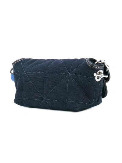 Shop Sonia Rykiel Le Copain Shoulder Bag In Blue