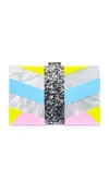 MILLY GEO SQUARE CLUTCH
