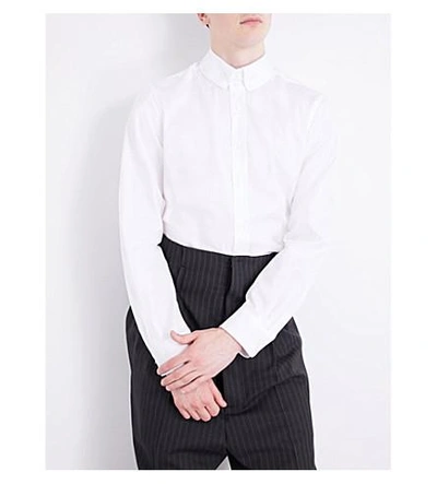Shop Vivienne Westwood Classic-fit Cotton Shirt In White