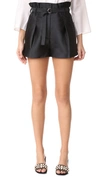 3.1 PHILLIP LIM SATIN ORIGAMI SHORTS