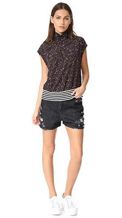 Shop Public School Zada Top In Speckle