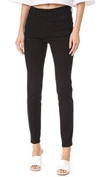 STELLA MCCARTNEY HIGH WAIST SKINNY JEANS