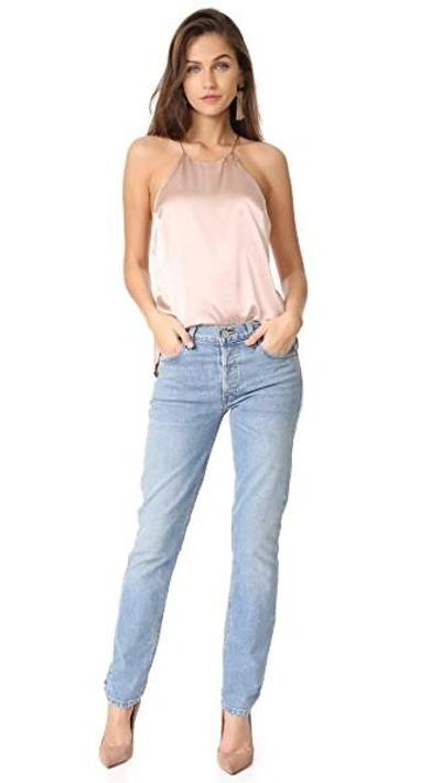 Shop Cami Nyc Elle Top In Rose Dust
