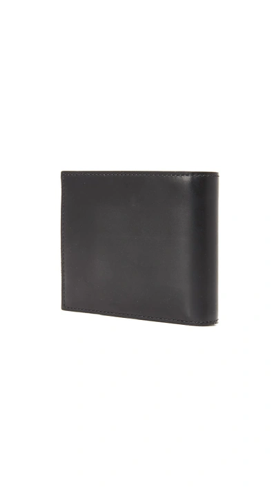 Shop Paul Smith Interior Color Band Billfold Wallet In Black