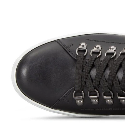 Shop Tod's Sneakers In Leather In Black