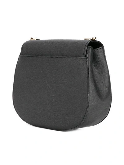 Shop Kate Spade Saddle Shoulder Bag In Black