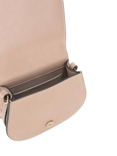 Shop Chloé Small 'nile' Bracelet Crossbody Bag In Neutrals