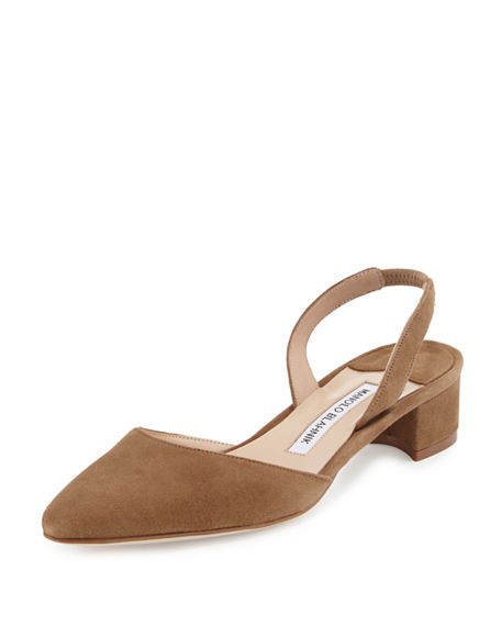 manolo block heel