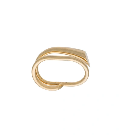 Shop Charlotte Chesnais Gold Double Ring