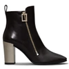 ROGER VIVIER Polly Zip Ankle Boots in Leather,RVW35820150CFFB999