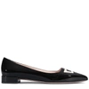 ROGER VIVIER Pointy Ballerina in Patent-Leather,RVW46219610D1P0G45