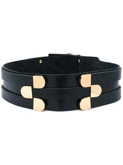 Shop Absidem Shirley Belt In Black