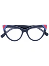 FENDI 'Waves' glasses,ACETATE100%