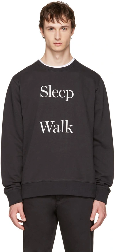 Shop Saturdays Surf Nyc Black Bowery 'sleep Walk' Sweatshirt