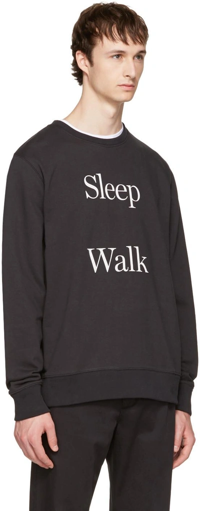Shop Saturdays Surf Nyc Black Bowery 'sleep Walk' Sweatshirt