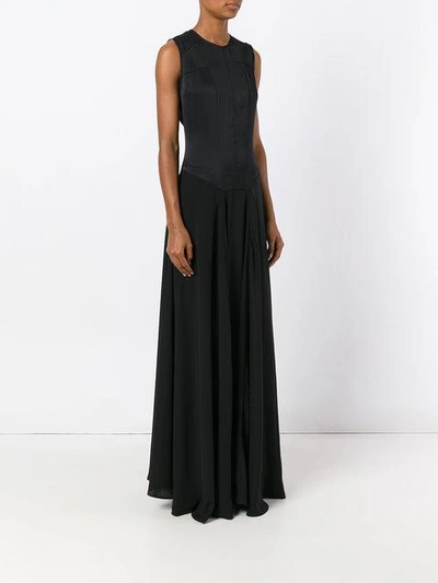 Shop A.f.vandevorst Panelled Maxi Dress